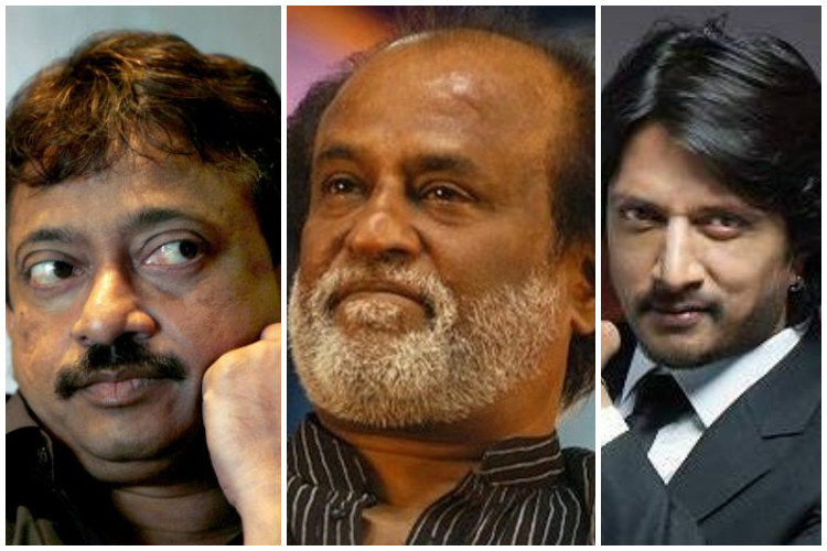 ram gopal varma,sudeep,rajinikanth,vishnuvardhan,twitter,varma comments  రజనీకాంత్ కంటే సుదీప్ గొప్ప నటుడా..!